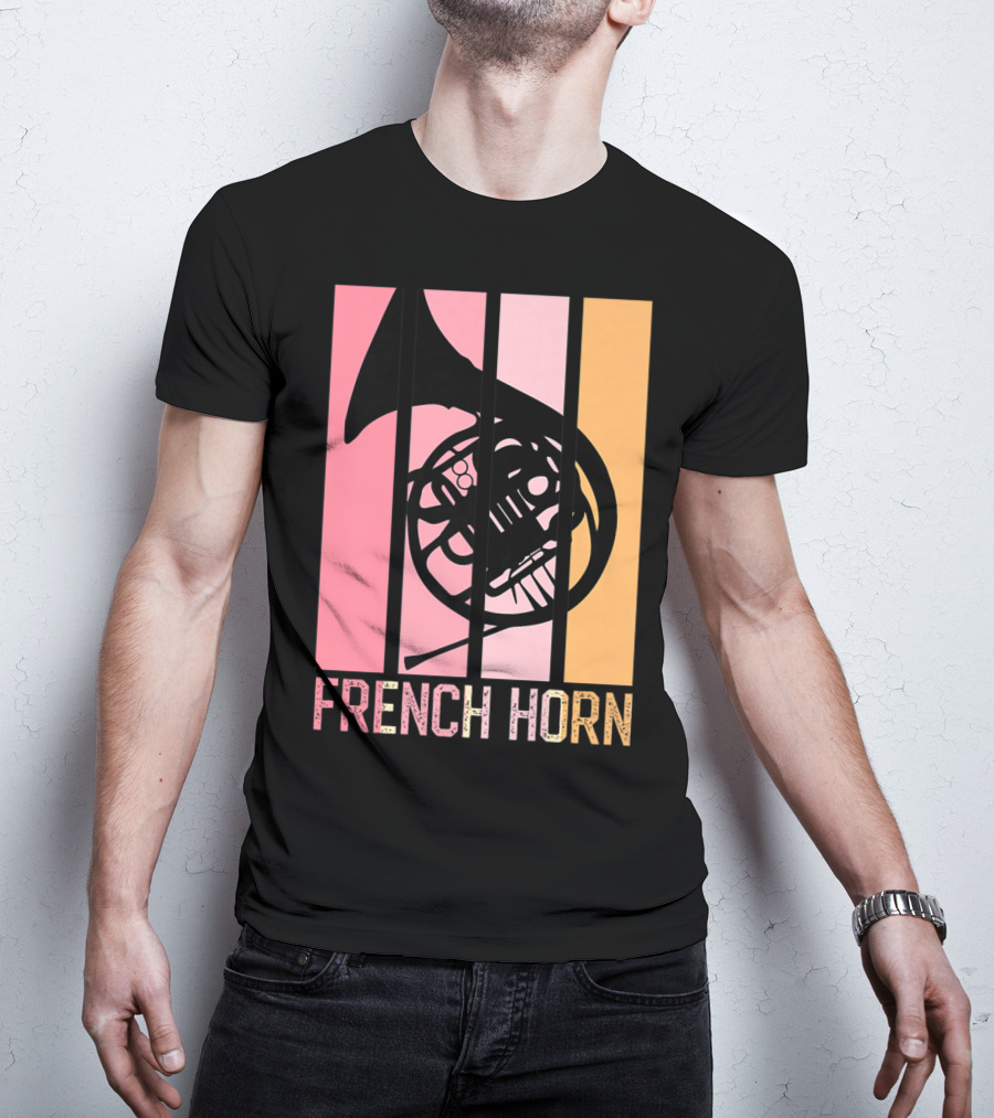 Band Mom Marching French Horn School75 T-Shirt