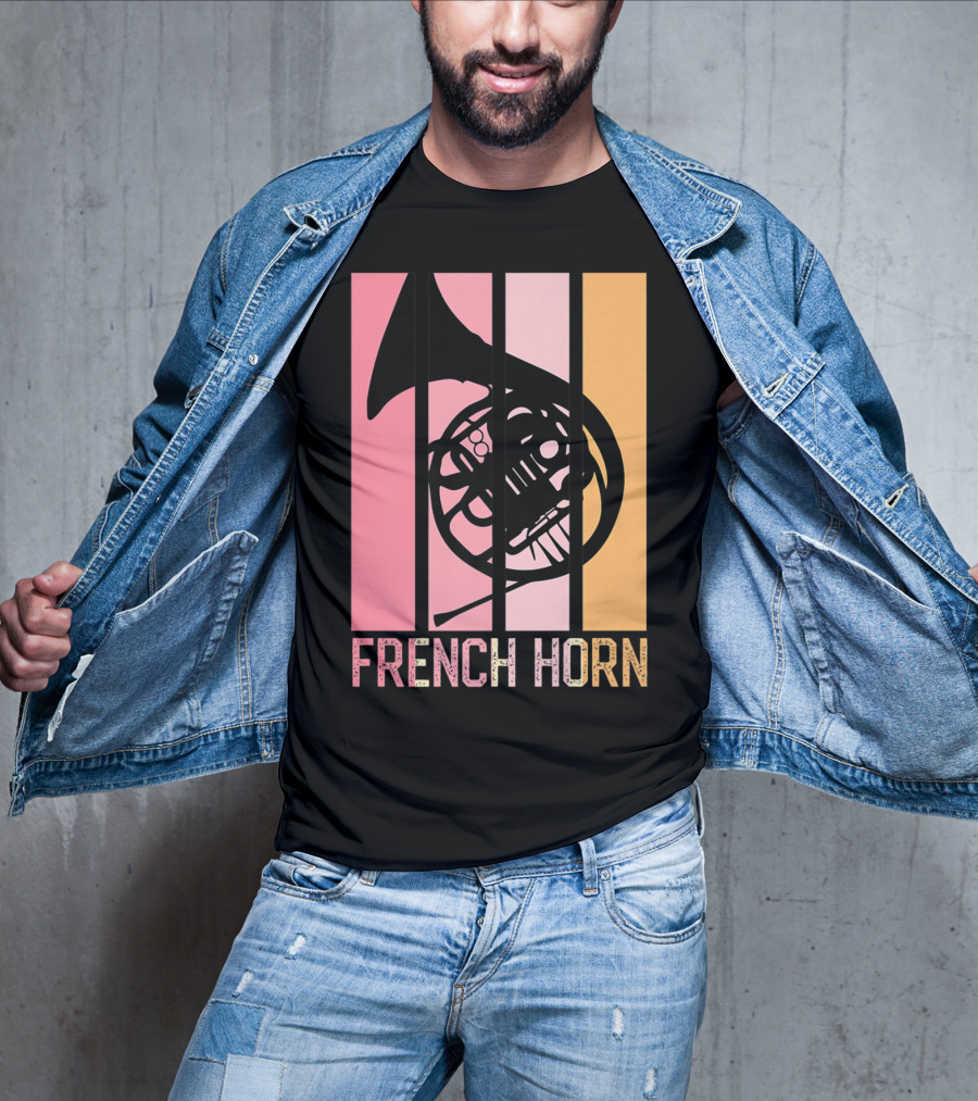 Band Mom Marching French Horn School75 T-Shirt