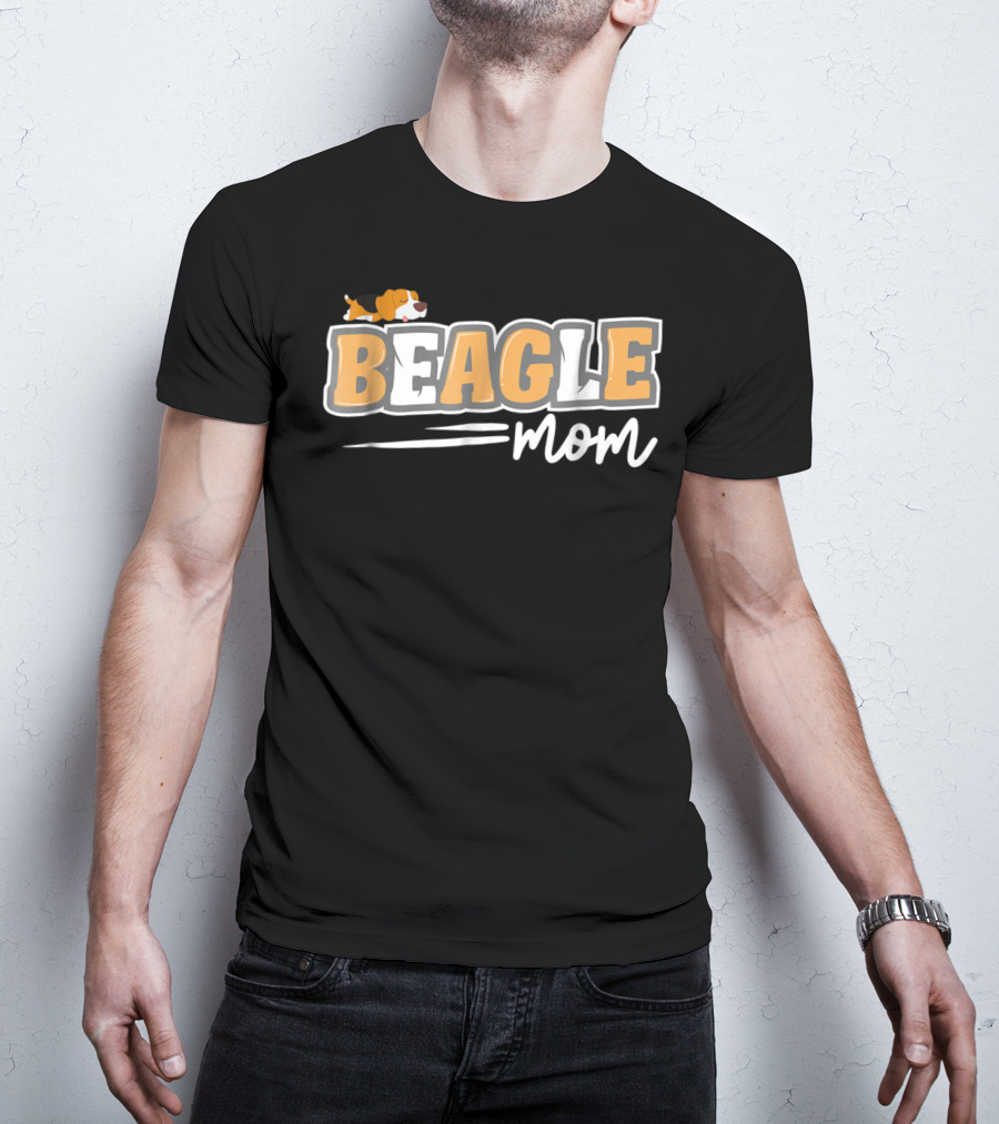 Beagle Mom For Proud Moms With Beagles94 T-Shirt
