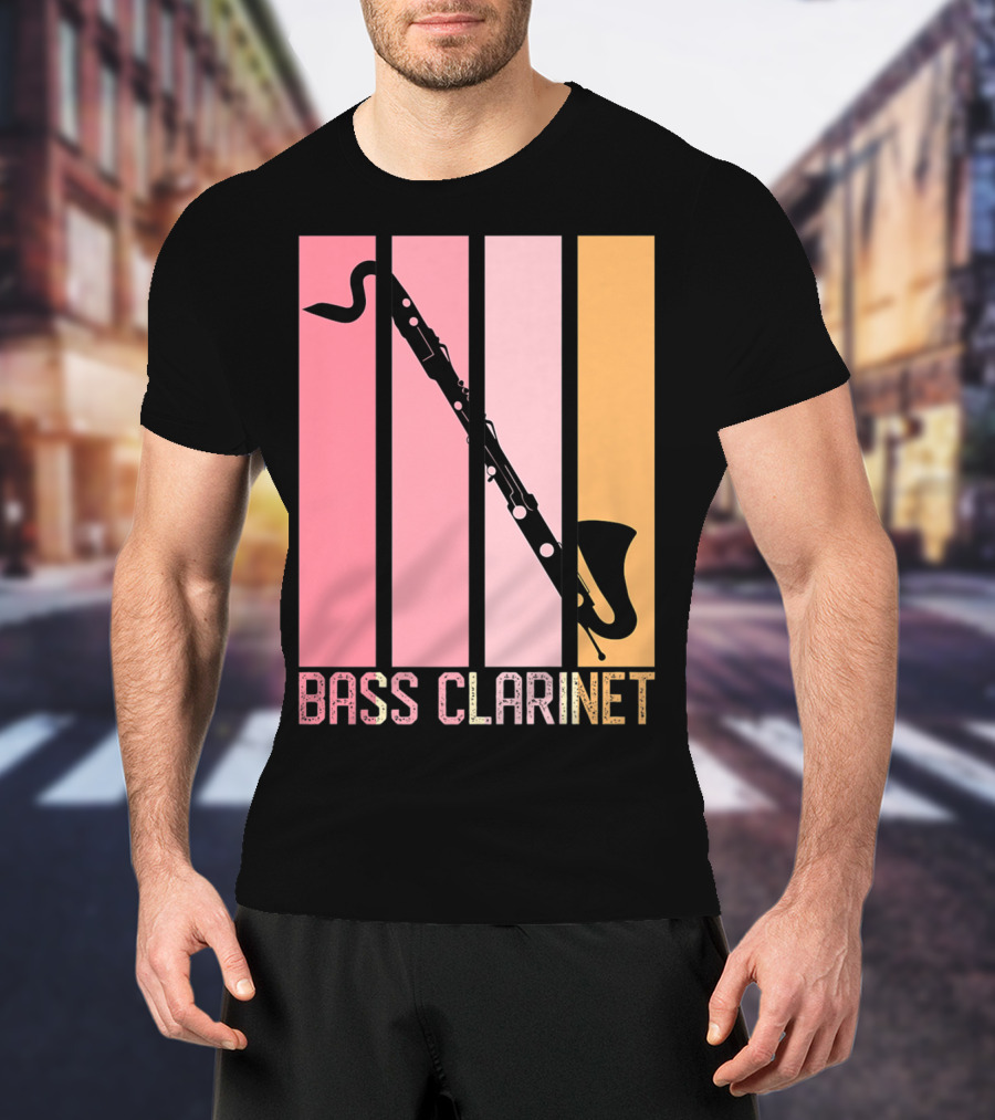 Bass Clarinet Band Mom Marching Band School T-Shirt