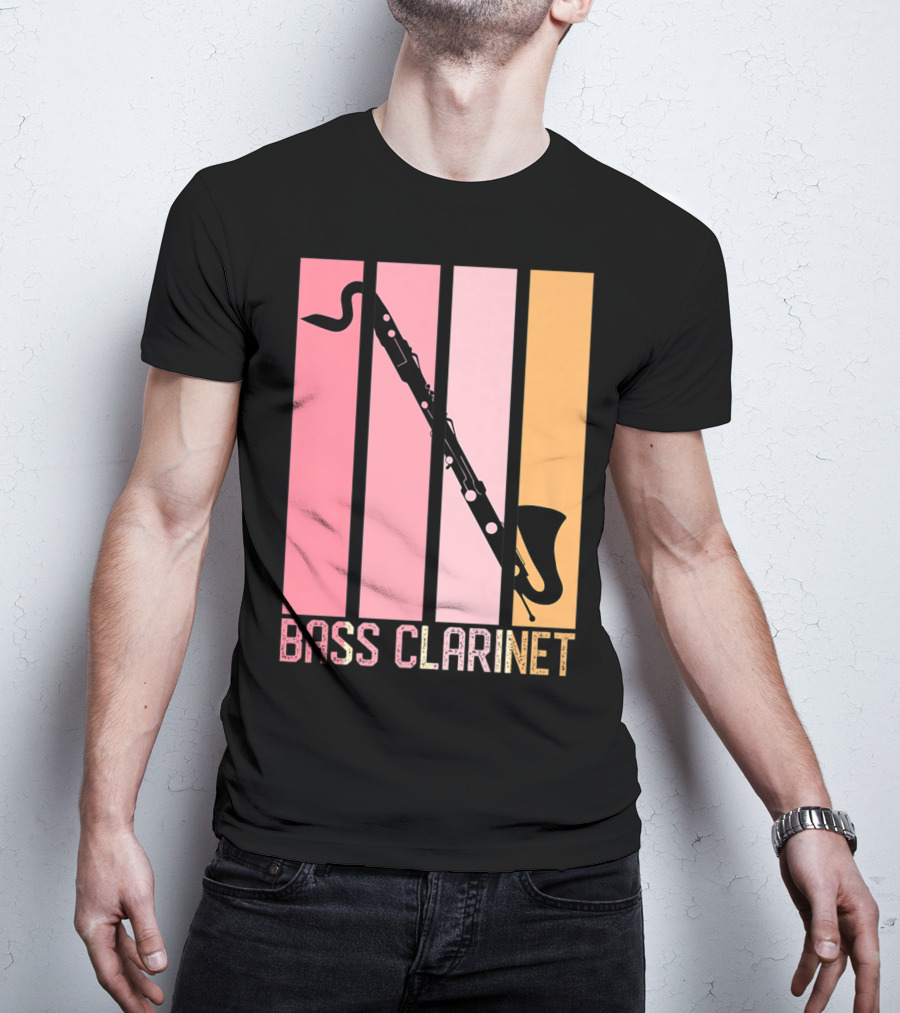Bass Clarinet Band Mom Marching Band School T-Shirt