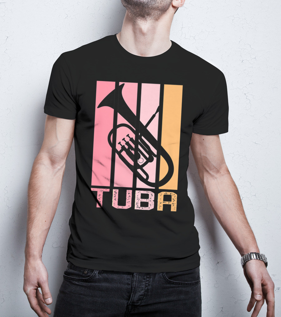 Band Mom Tuba Marching Band School Tuba T-Shirt