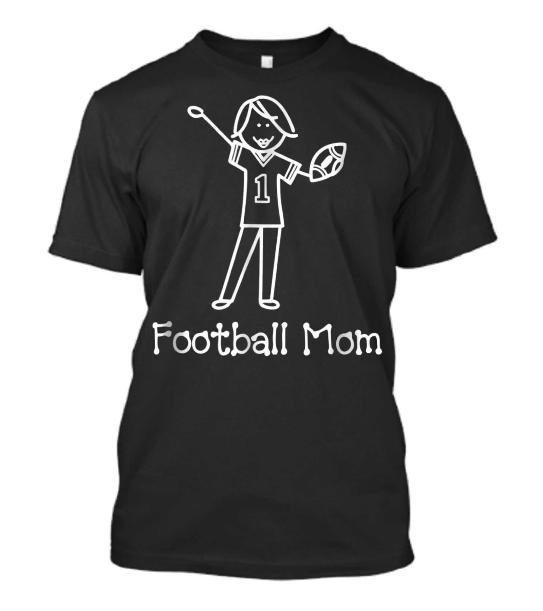 Football Mom Number One T-Shirt