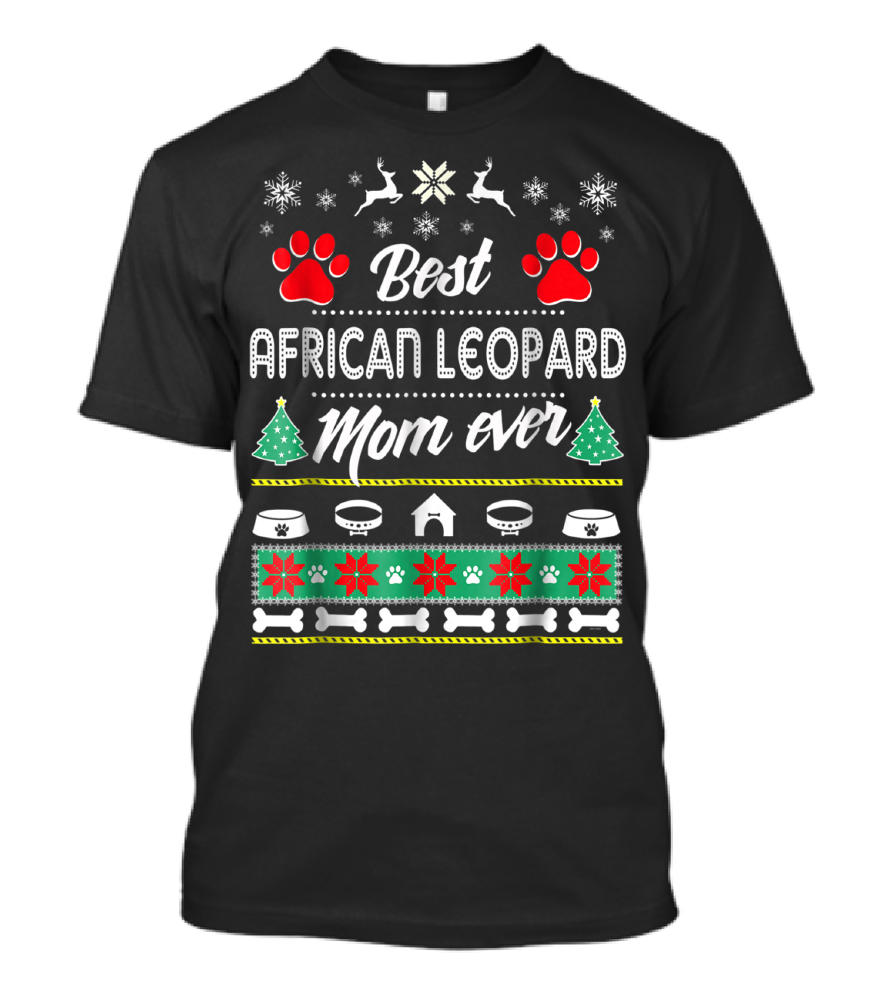 Best African Leopard Mom Ever T-Shirt