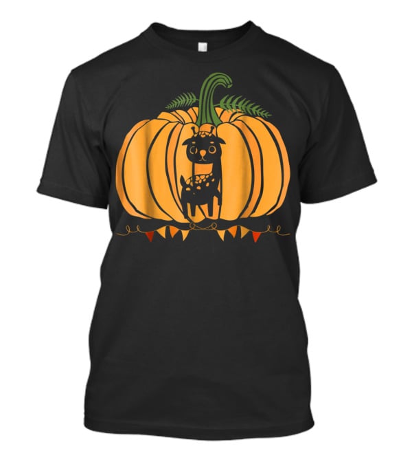 Cool Giraffe Halloween Pumpkin Dad Mom38 Festive Fun T-Shirt