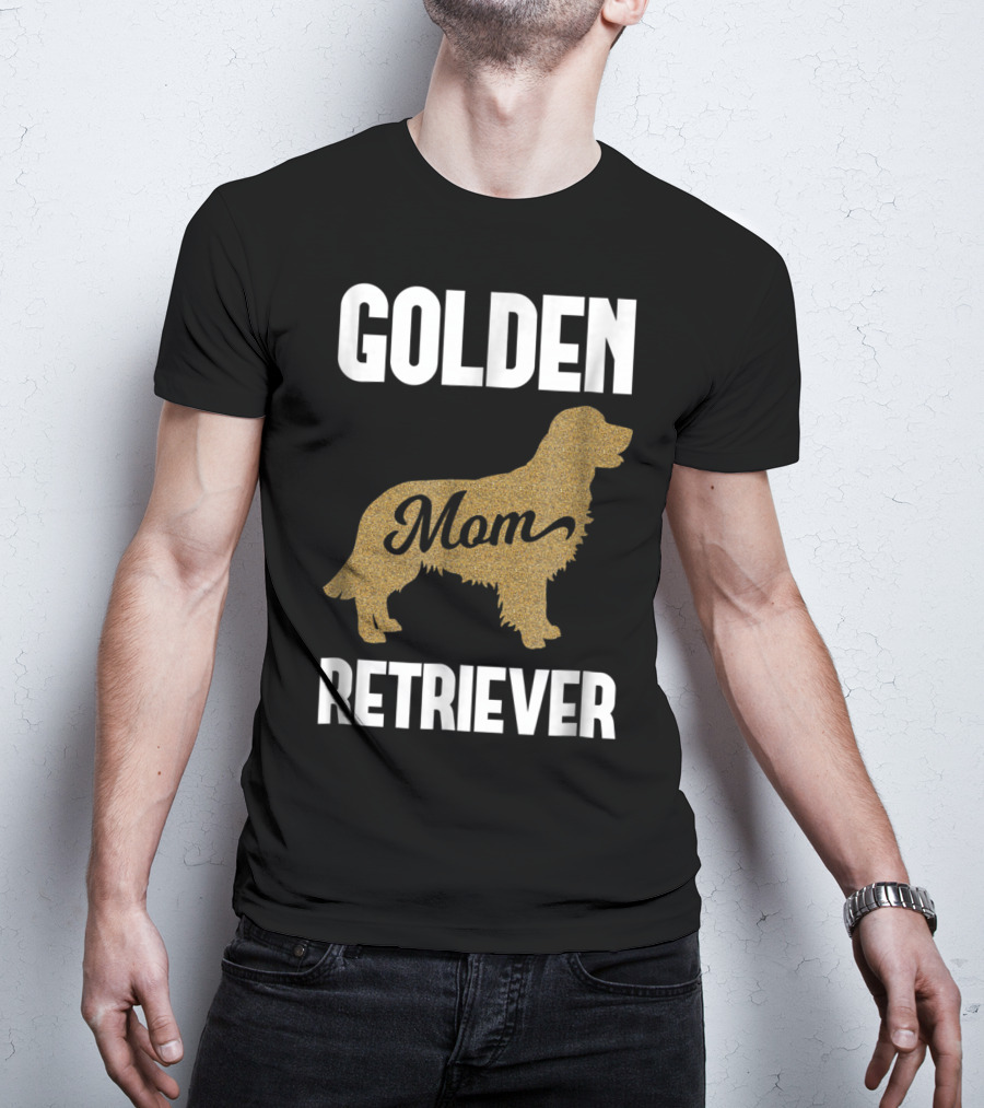 Golden Retriever Mom Dog T-Shirt