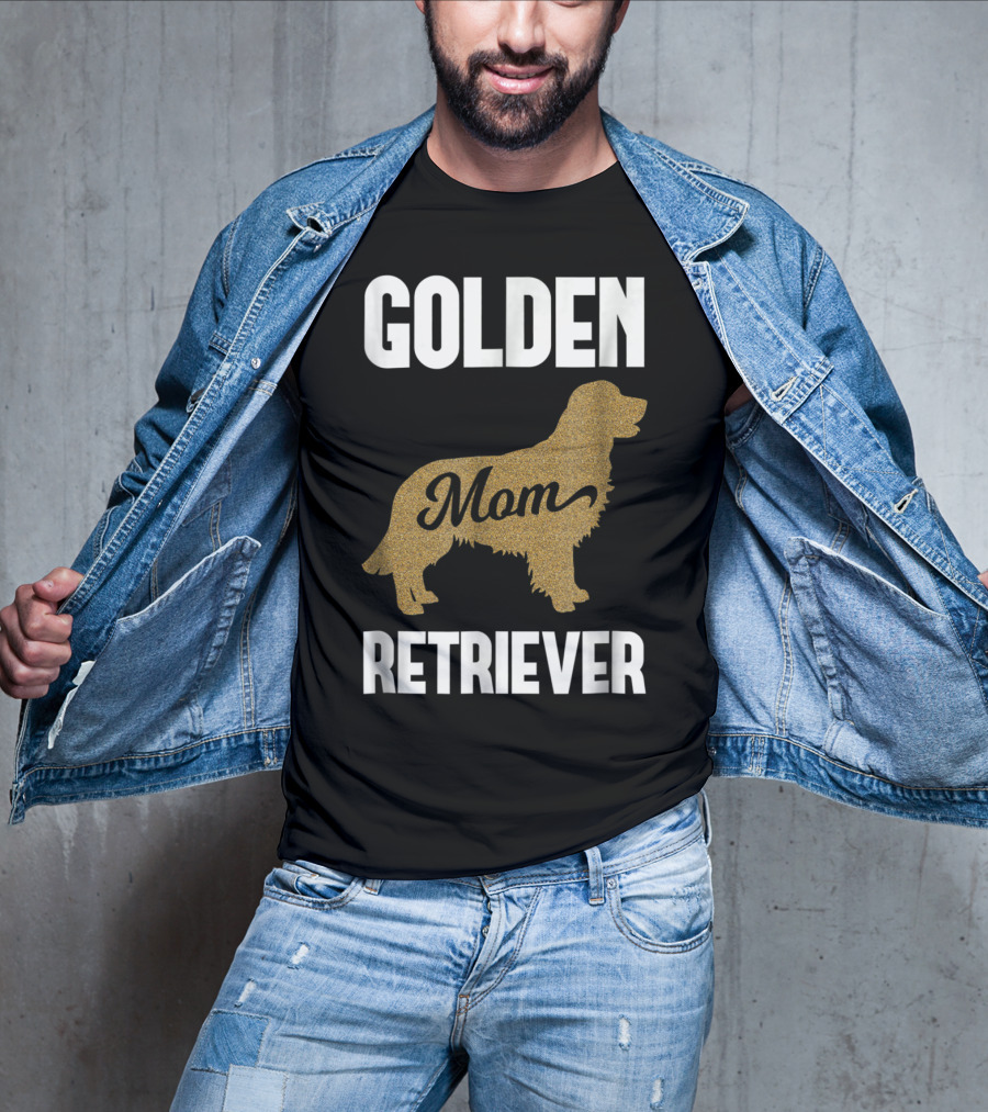 Golden Retriever Mom Dog T-Shirt