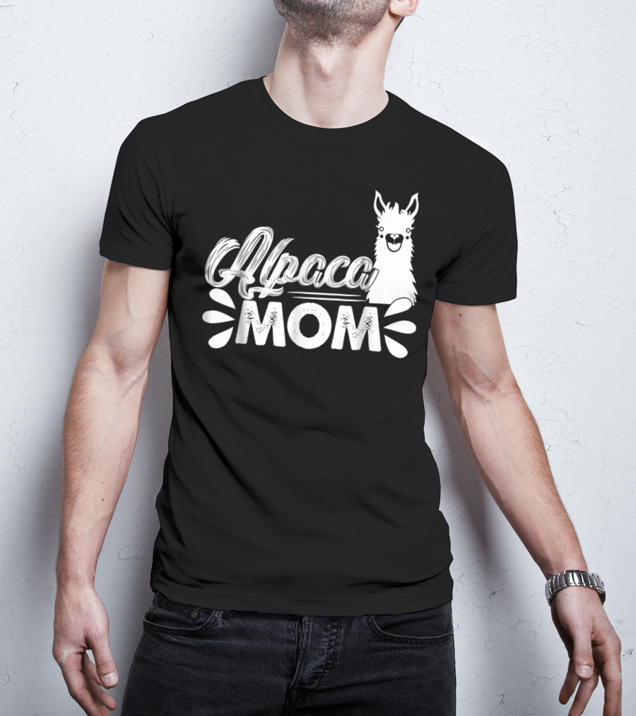 Alpaca Mom Cute Animal T-Shirt