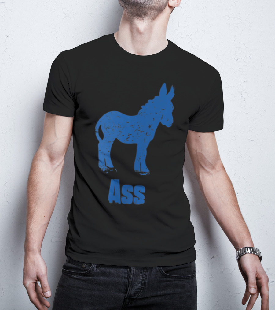 Ass Donkey Funny Dad Husband Wife72 T-Shirt