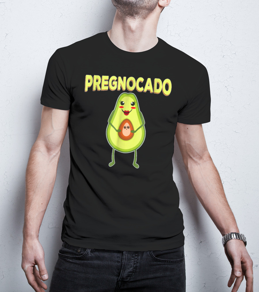 Pregnocado Avocado Pregnant Food Pregnancy Announcement T-Shirt