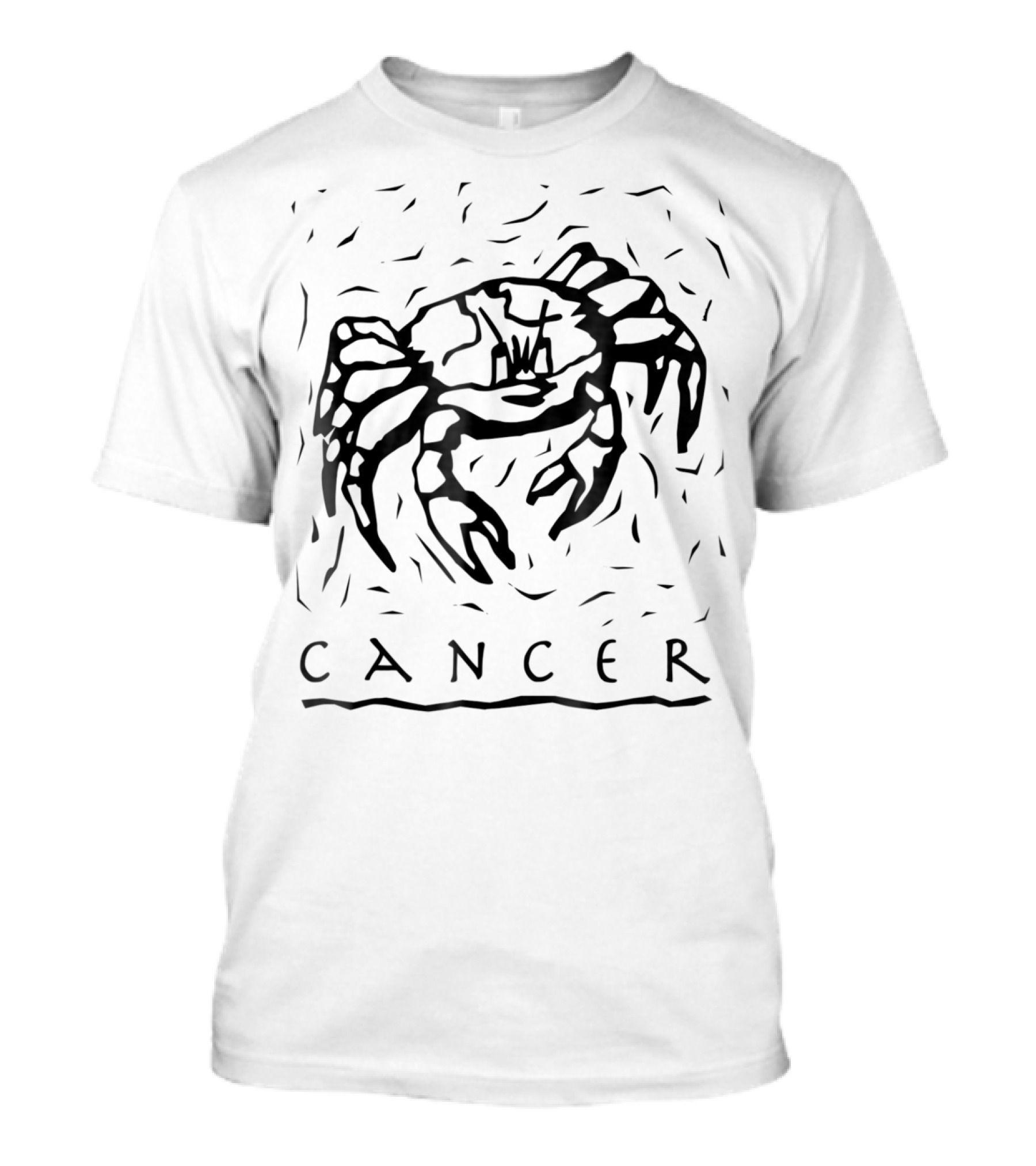 Cancer Zodiac Birthday The Crab Symbol Water Sign T-Shirt