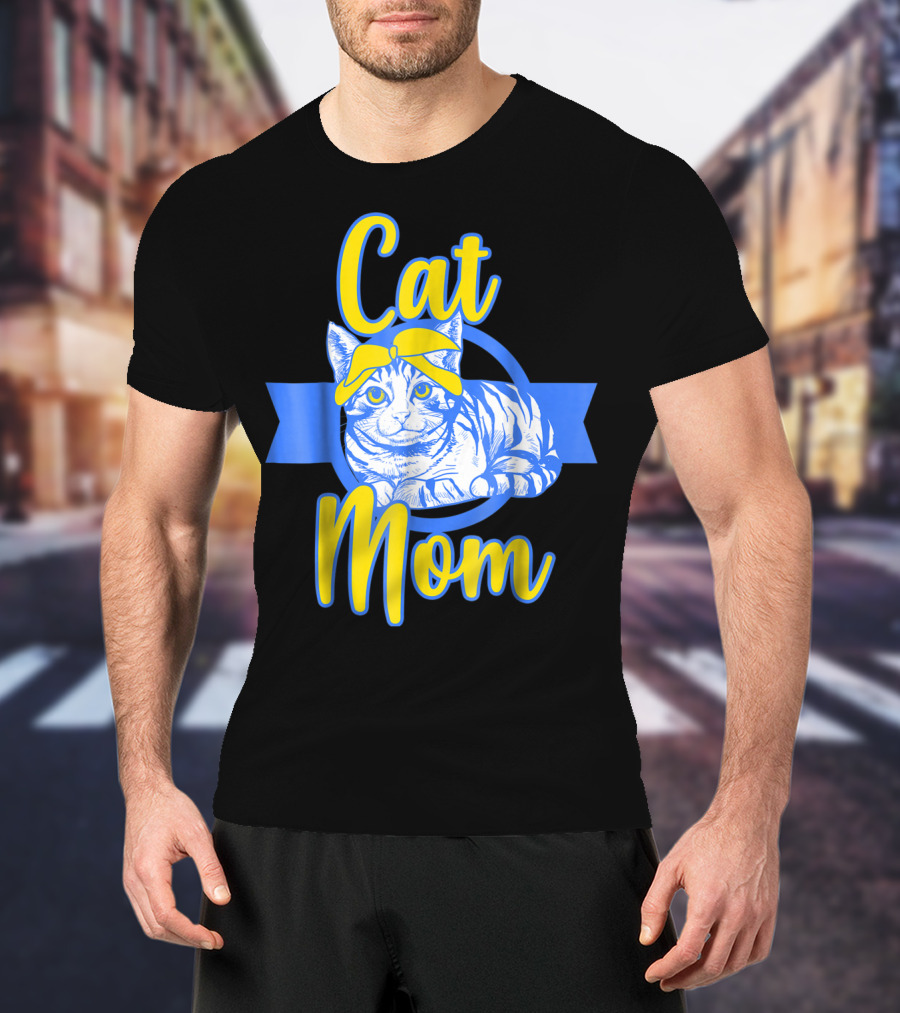 Cat Mom Funny Crazy Lady Rescue Gotcha Day Her T-Shirt