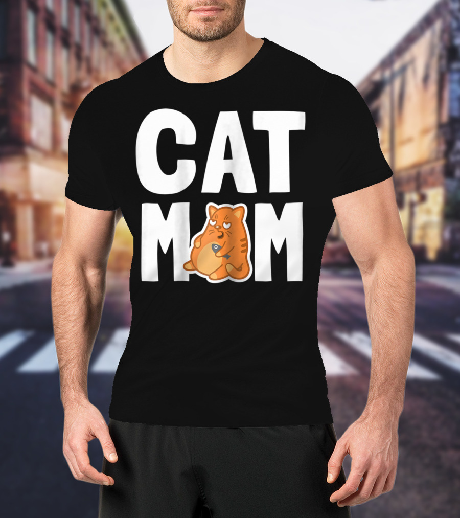 CAT MOM I Cool Pet Owner Mother T-Shirt