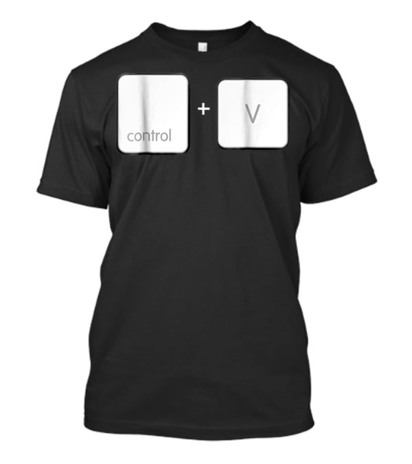 Control V Plus Daddy Daughter Copy And Paste T-Shirt