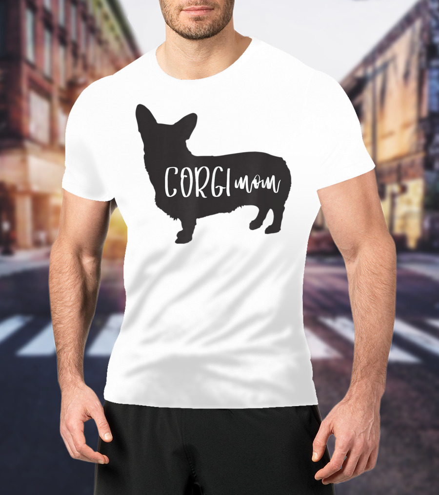 Corgi Mom Corgi Dog T-Shirt