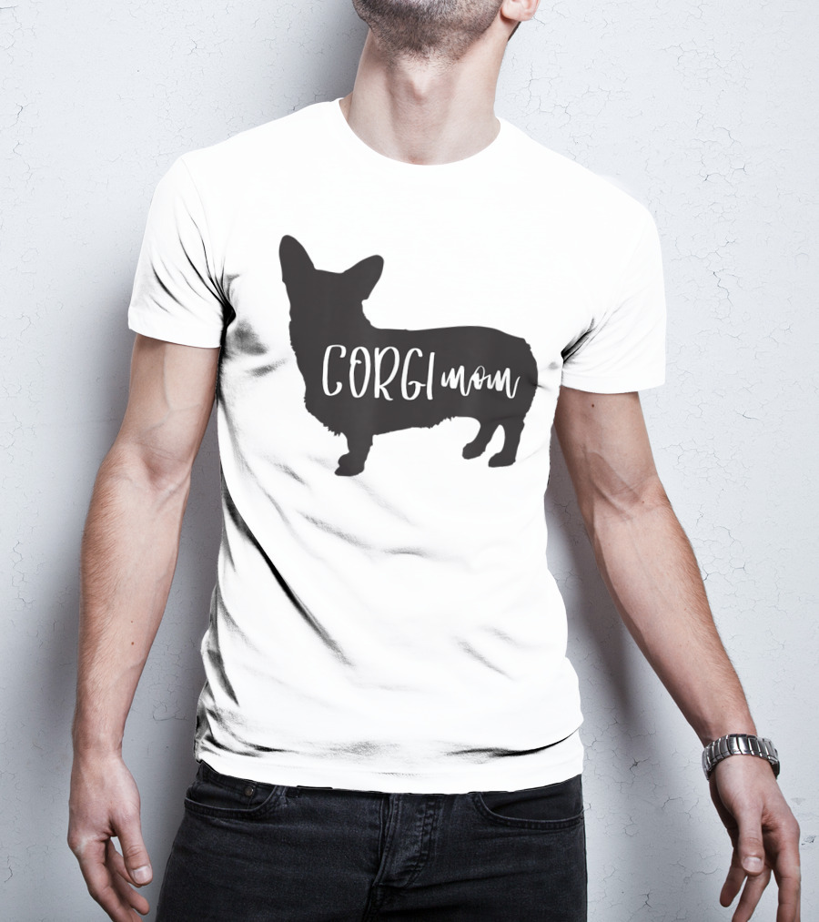 Corgi Mom Corgi Dog T-Shirt