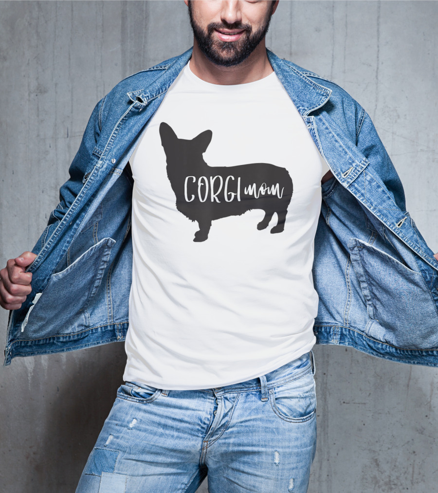Corgi Mom Corgi Dog T-Shirt