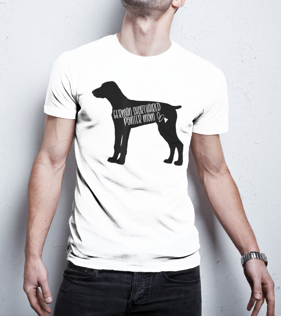 German Shorthaired Pointer Mom ♥ T-Shirt