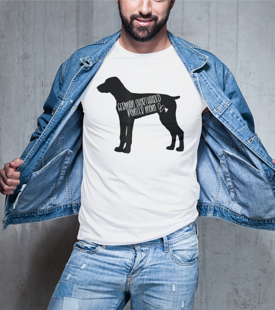 German Shorthaired Pointer Mom ♥ T-Shirt