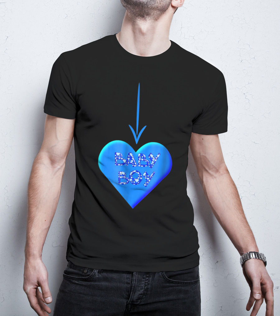 Baby Boy Cute Pregnancy To Be It's A Boy Mommy T-Shirt
