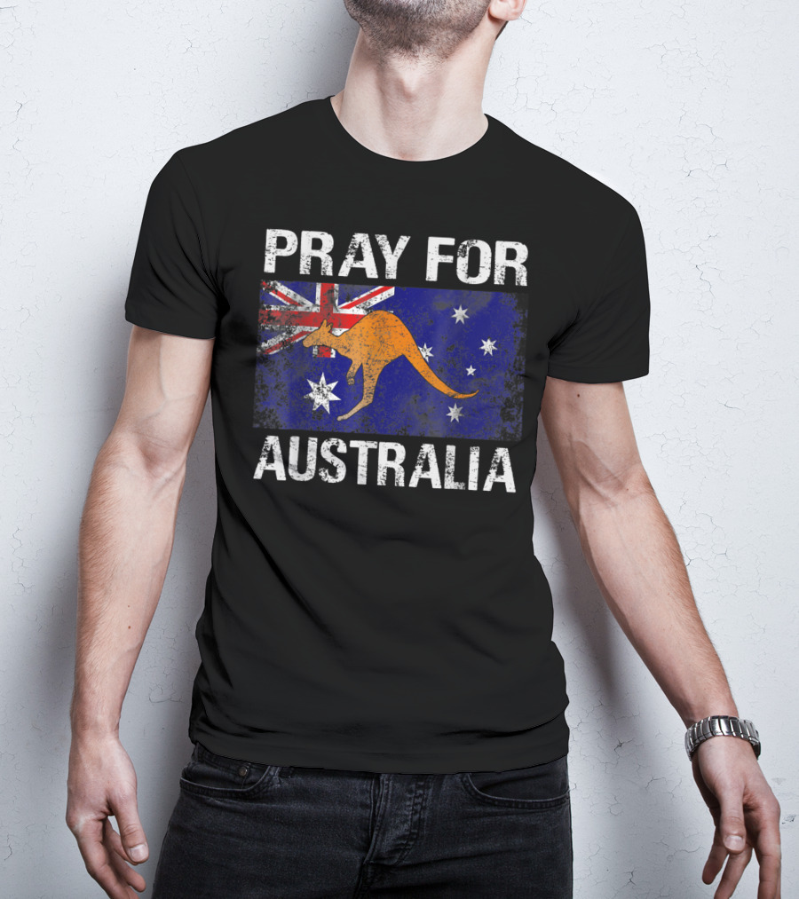 Pray For Australia Animal Rescue Extinction T-Shirt