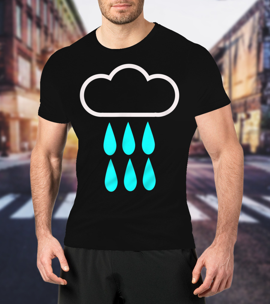 Rain For Australia Beneath The Cloud Droplets T-Shirt