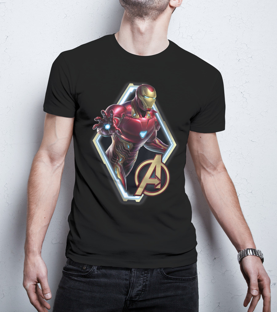 Marvel Avengers Endgame Iron Man Iconic Suit T-Shirt