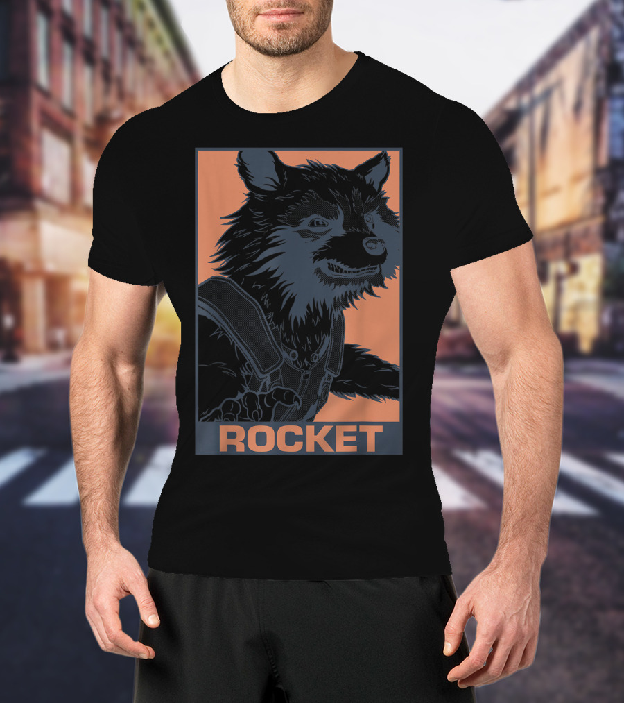 Rocket Marvel Avengers Endgame Pop T-Shirt