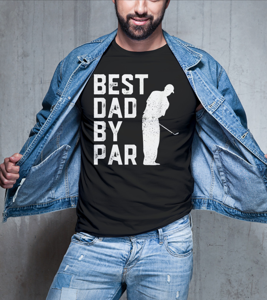 Best Dad By Par Golf Lover T-Shirt
