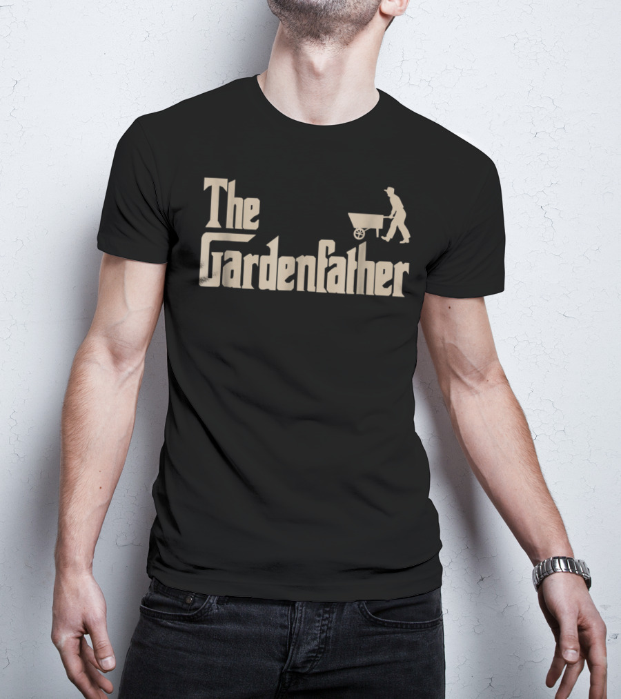 The Gardenfather Mens Best Gardening Father T-Shirt