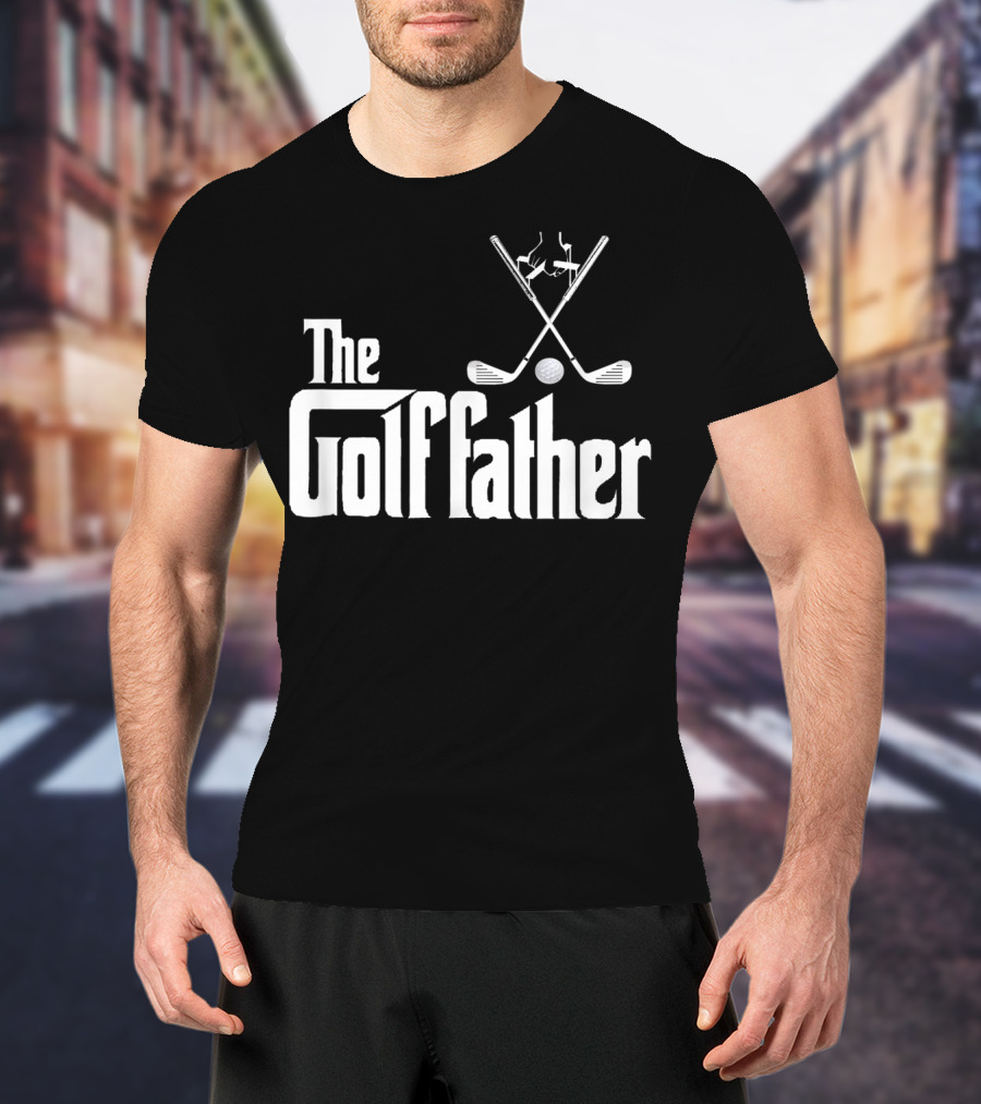 The Golffather Funny Golfing Father Iconic T-Shirt