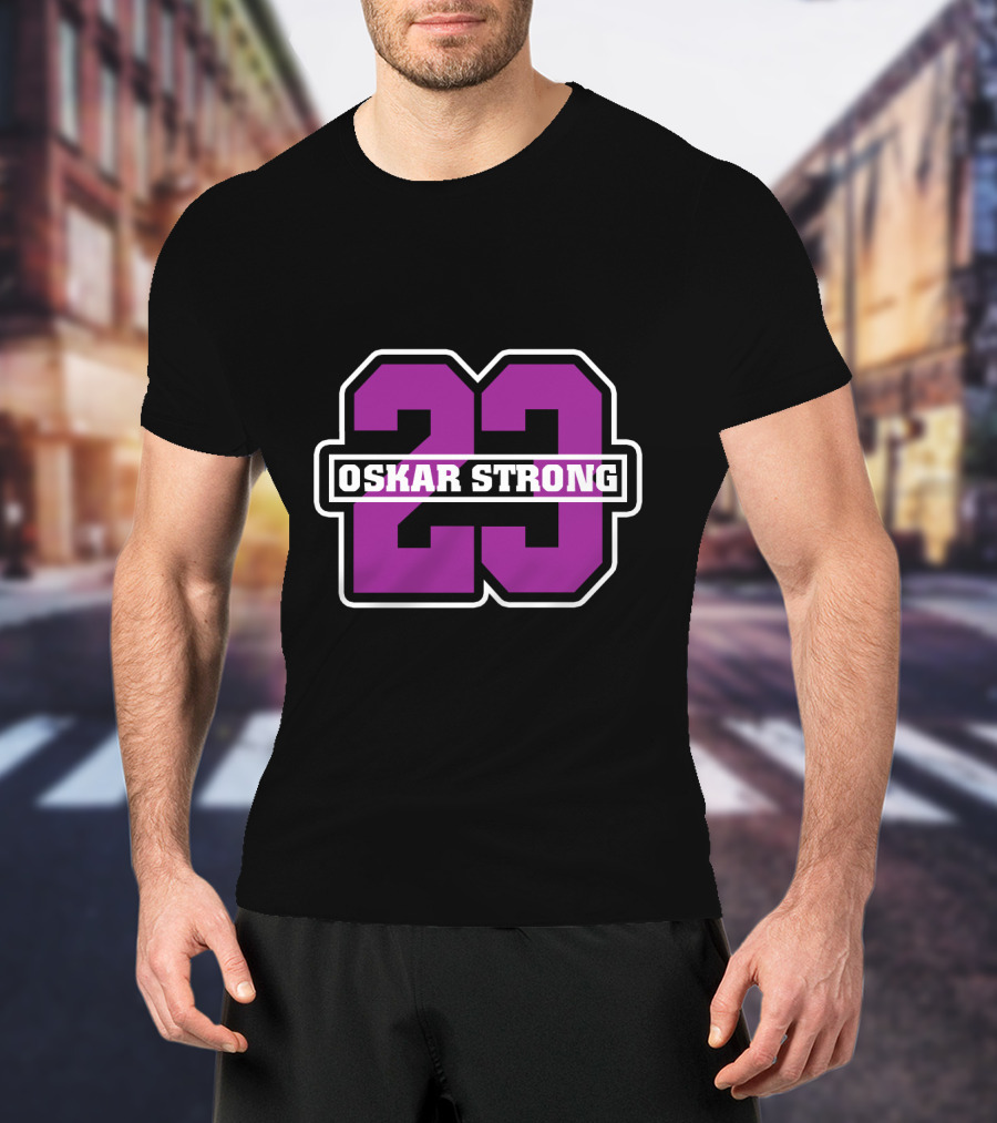 Oskar Strong 23 Philadelphia Flyers T-Shirt