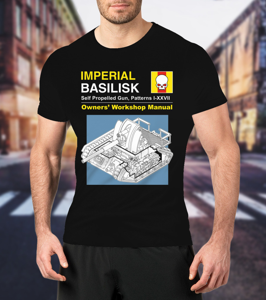 IMPERIAL BASILISK Self Propelled Gun Owners' Workshop Manual T-Shirt