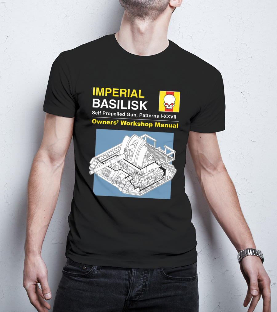 IMPERIAL BASILISK Self Propelled Gun Owners' Workshop Manual T-Shirt