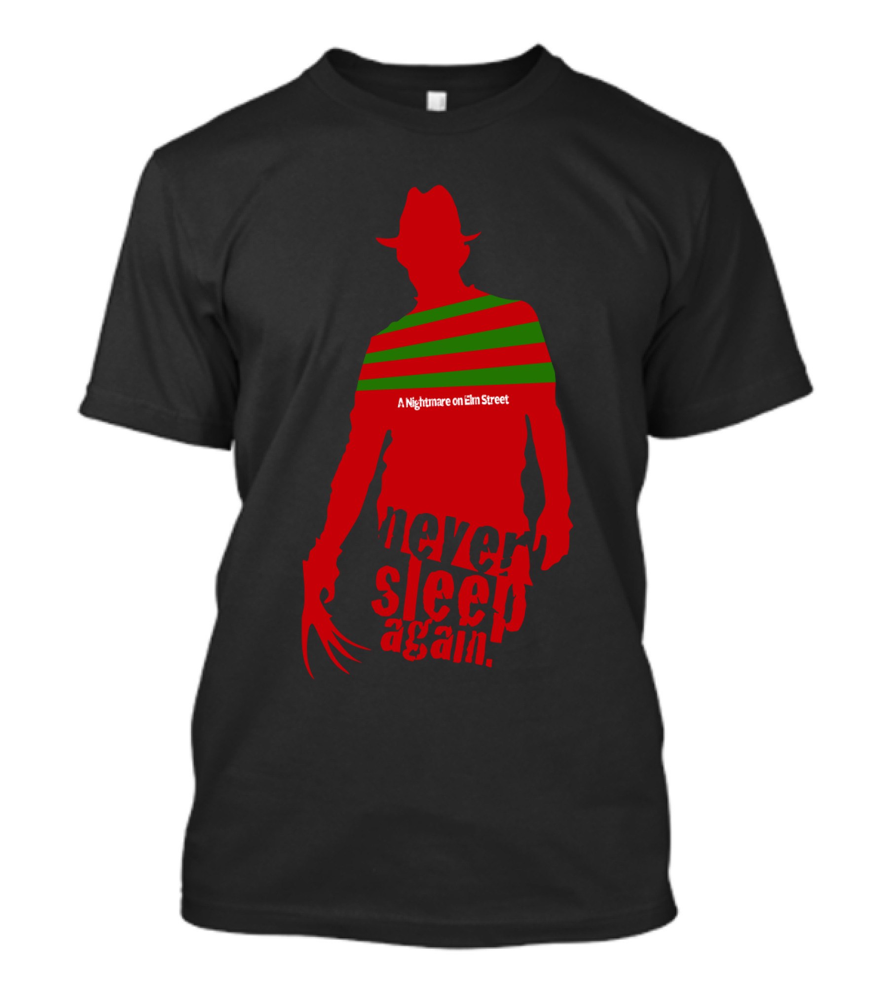 A Nightmare On Elm Street Never Sleep Again T-Shirt