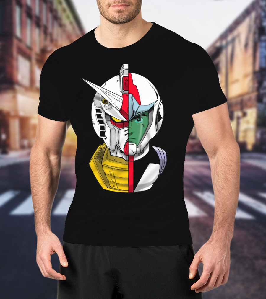 GUNDAM RX-78-2 And RX-79 Dual Face T-Shirt