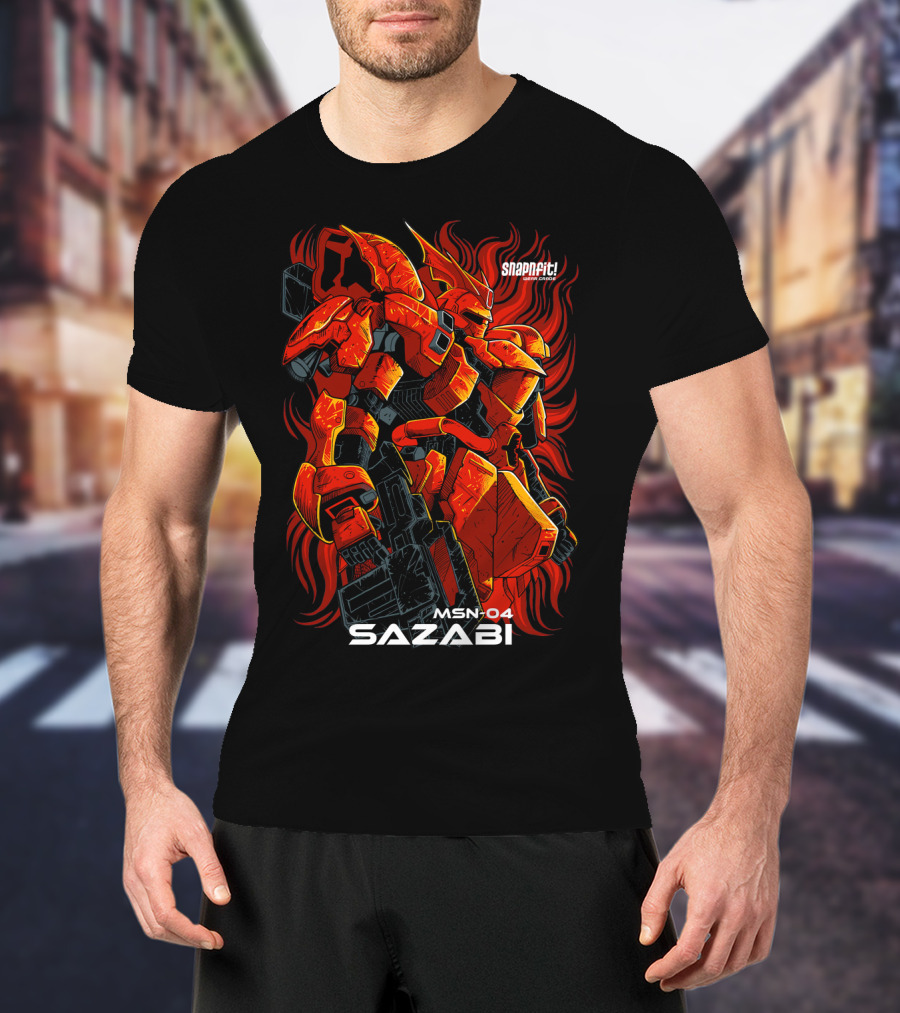 Snapfit MSN-04 Sazabi Gundam T-Shirt