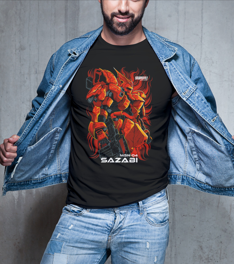 Snapfit MSN-04 Sazabi Gundam T-Shirt