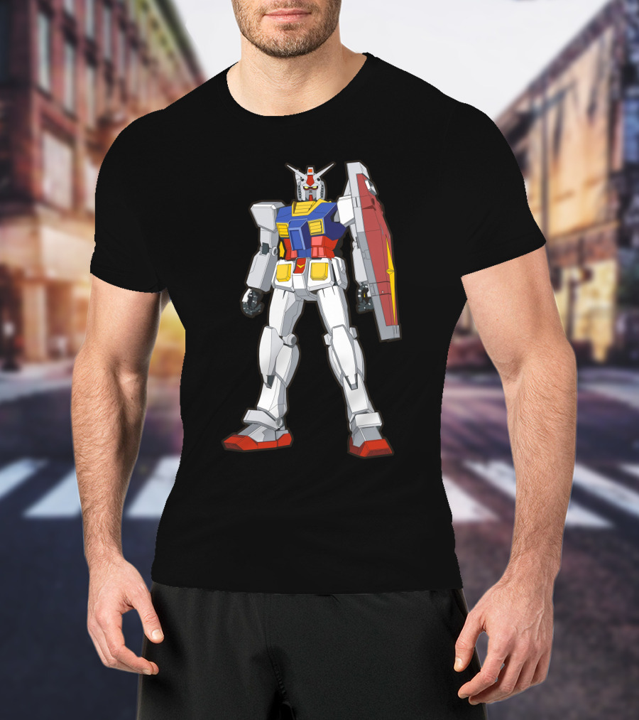 Gundam RX78 Mobile Suit Iconic Anime Robot T-Shirt
