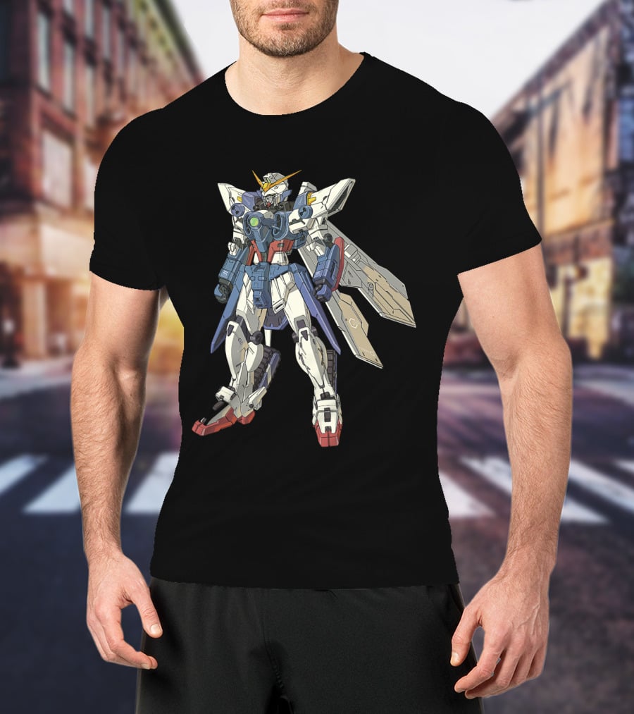 Gundam Wing Wing Zero Custom Mobile Suit T-Shirt