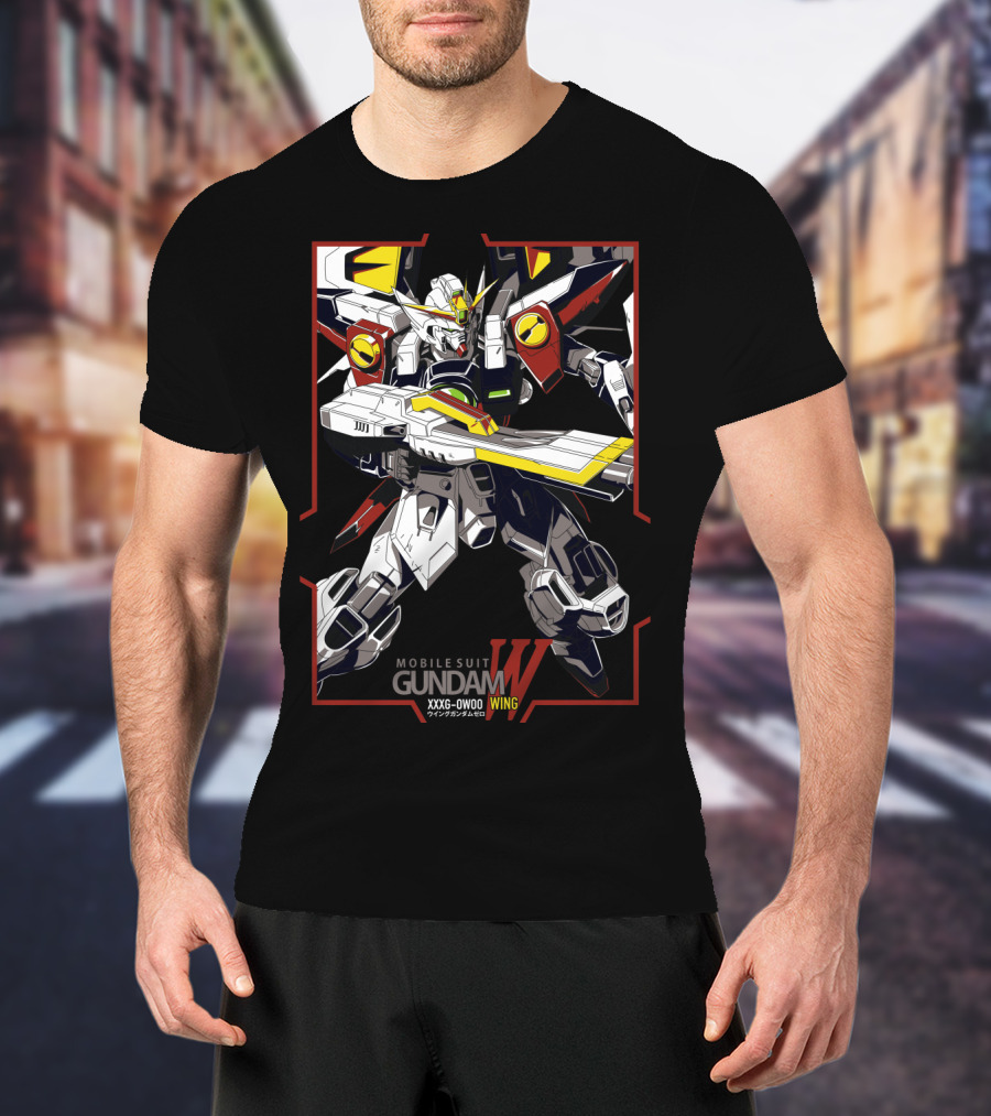 Mobile Suit Gundam Wing XXXG-00W0 Wing T-Shirt