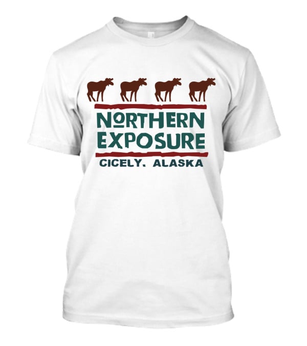 Northern Exposure Cicely Alaska Moose T-Shirt