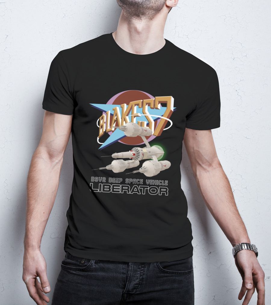 Blake's 7 DSV2 Deep Space Vehicle Liberator T-Shirt