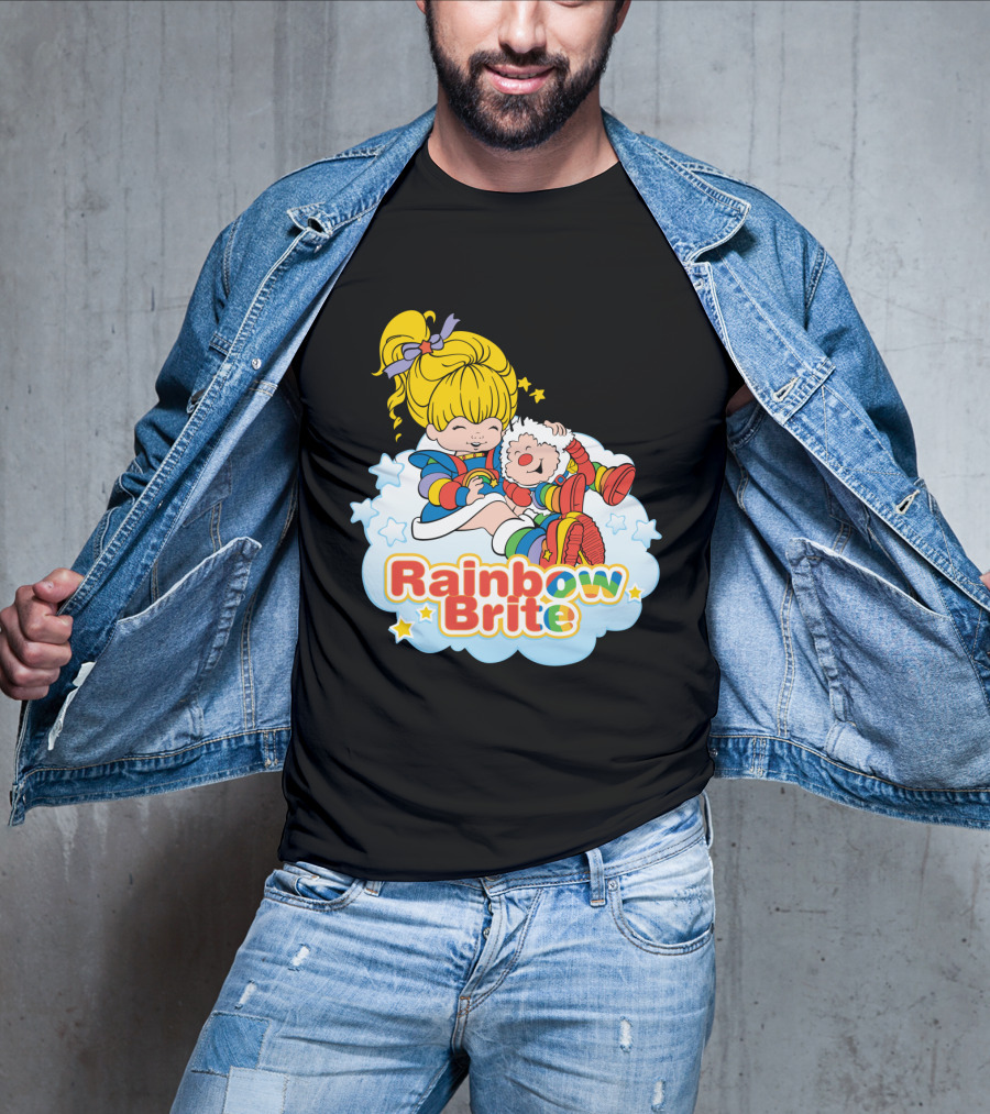 Rainbow Brite And Twink Smiling Happiness Cloud Adventure T-Shirt