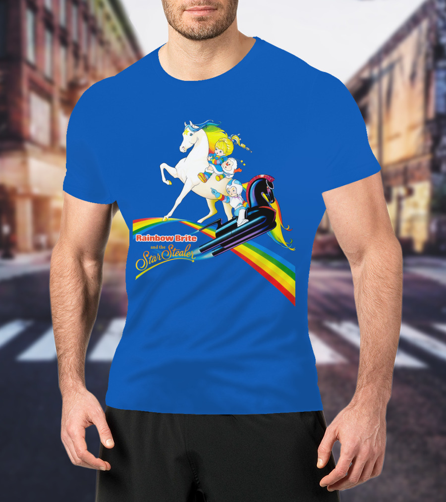 Rainbow Brite And The Star Stealer Rainbow Ride T-Shirt