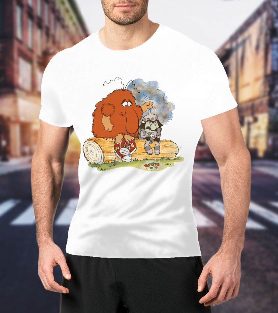 Rainbow Brite Murky Lurky And Cloudy Gloom On Log T-Shirt