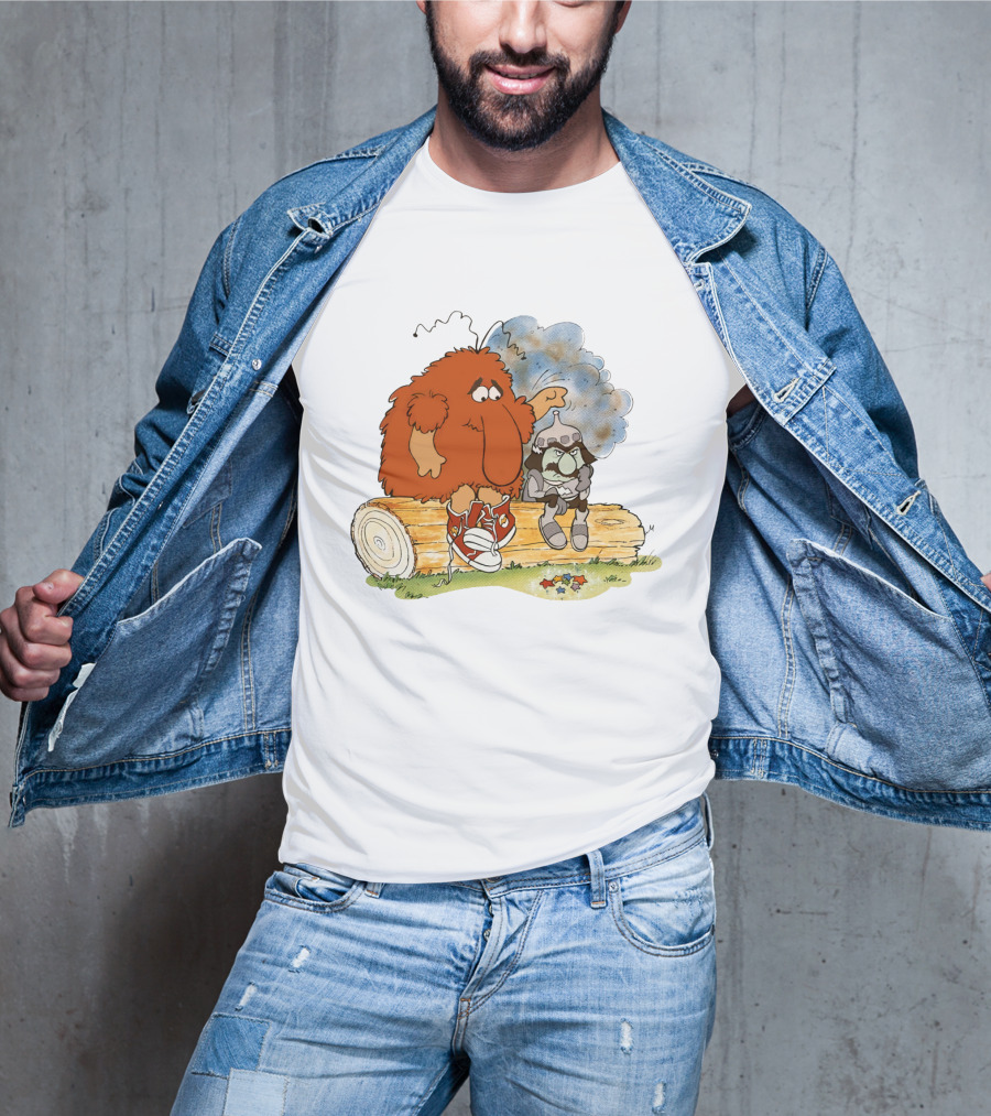 Rainbow Brite Murky Lurky And Cloudy Gloom On Log T-Shirt