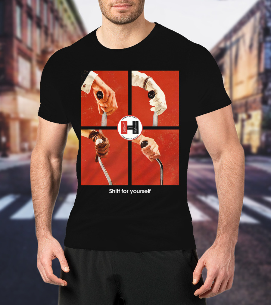 Shift For Yourself Hurst Performance Gear Shift Hands T-Shirt