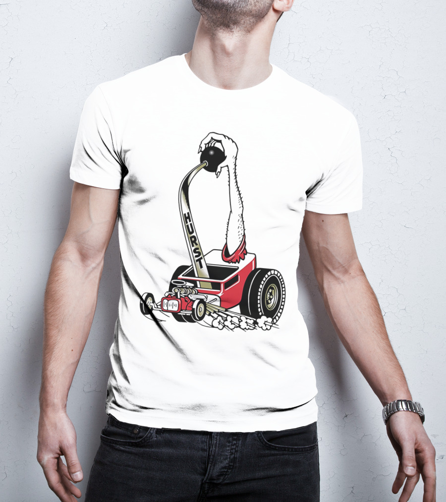 Hurst Floor Shift Monster Hot Rod Racing T-Shirt