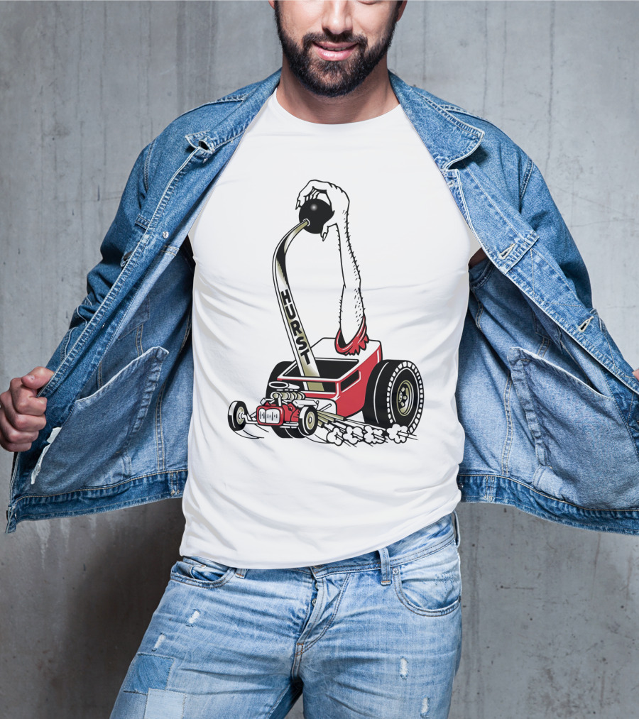 Hurst Floor Shift Monster Hot Rod Racing T-Shirt